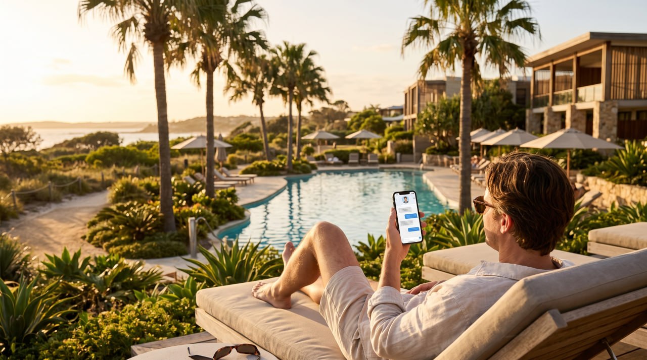 AI concierge for resort guests, multilingual and across every property